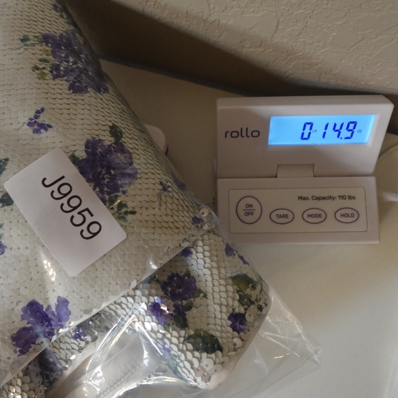 Majorelle Skirt Top Set Medium NWT Tamara Sequin Purple Butterfly Floral Cropped - Picture 16 of 16